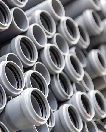 Pipes and fittings for internal sewerage systems