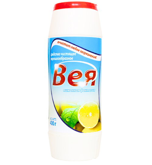 Средство чистящее порошкообразное "Вея", пак. 250 г / бан. 400 г / меш. 25 кг - 2