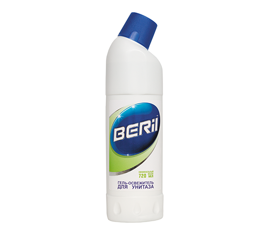 Гель-освежитель для унитазов "BERIL", фл. 745г/720мл  - 1